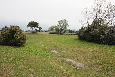 河川跡には船が海から入ってきたのかも