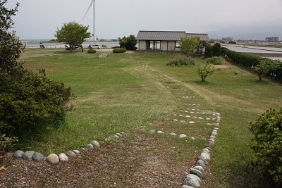 低地部分が河川跡です