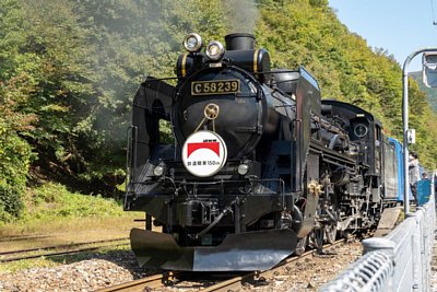 蒸気機関車C58 239 「SL銀河」