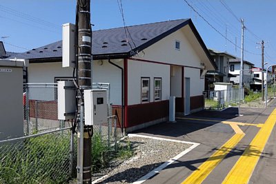 駅舎とホーム