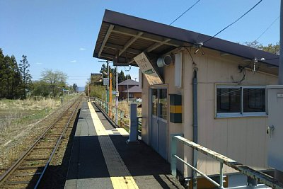 駅舎とホーム