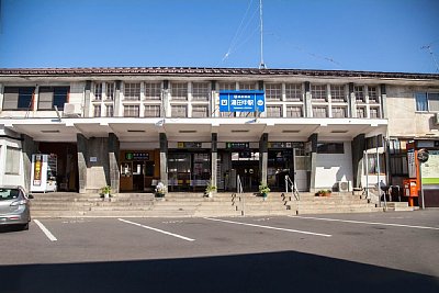 長野線の終点である湯田中駅