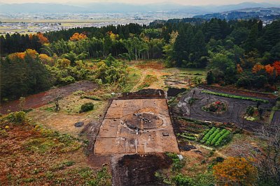 二本榎遺跡全景