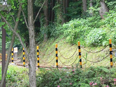 立山砂防工事専用軌道