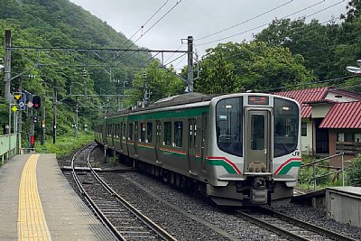 構内踏切がある