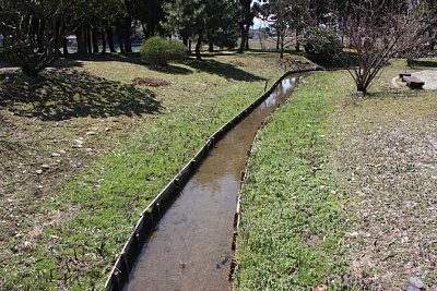 復元水路跡