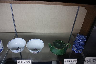 大広間の展示品