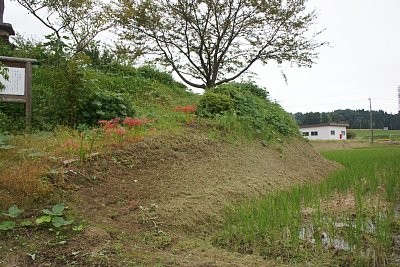 山本城主郭へはここから登ります