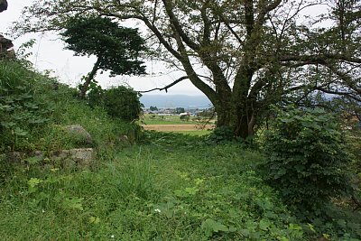 削平地はかなり平坦です