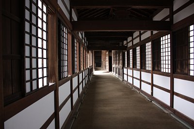 国重要文化財　瑞龍寺南西回廊