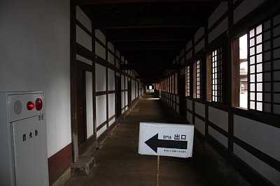 国重要文化財　瑞龍寺北回廊