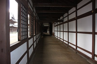 国重要文化財　瑞龍寺南東回廊